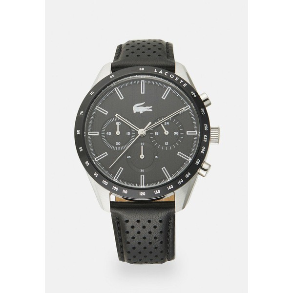 ラコステ メンズ 腕時計 アクセサリー BOSTON - Chronograph watch - black black