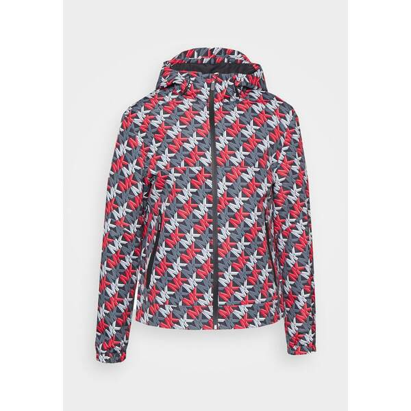 マイケルコース メンズ コート アウター PRINTED HOODED JACKET - Summer jacket - crimson crimson