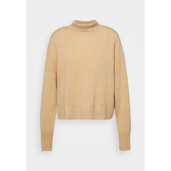 サムス サムス レディース パーカー・スウェットシャツ アウター NOLA TURTLENECK - Jumper - khaki khaki