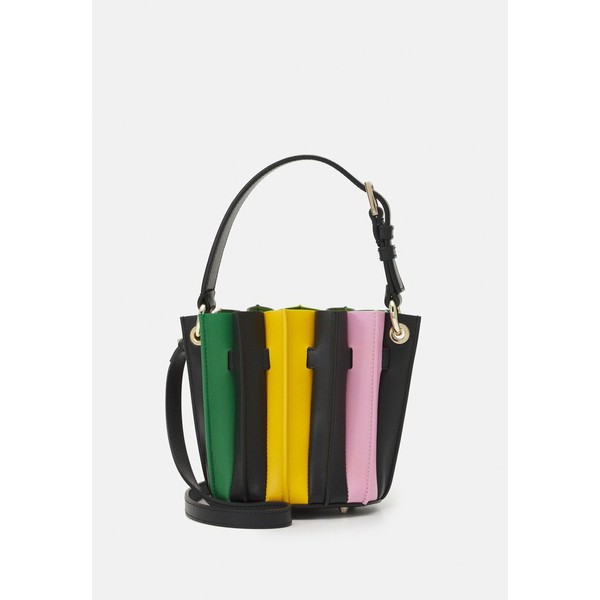 サラバッタグリア レディース ハンドバッグ バッグ PLISS MINI BUCKET - Handbag - black rainbow black rainbow