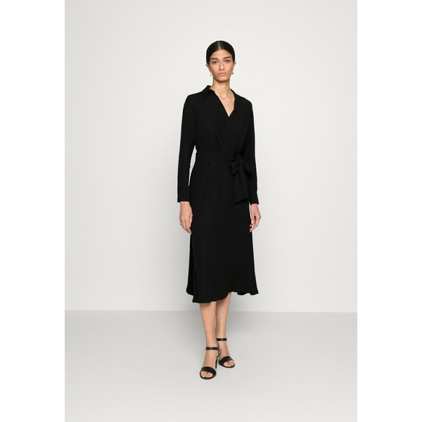 ラルフローレン レディース ワンピース トップス ROWELLA LONG SLEEVE DAY DRESS - Shirt dress - black black