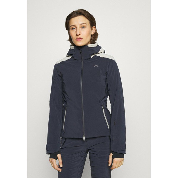 ケージェイユーエス レディース コート アウター WOMEN FORMULA JACKET - Ski jacket - deep space/pepper grey deep space/pepper grey