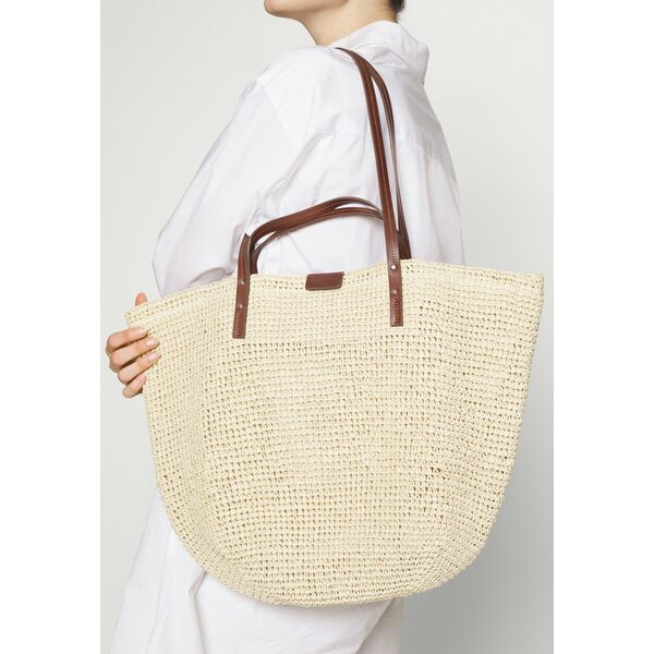 マルコポーロ レディース トートバッグ バッグ MARIT - Tote bag - nature nature