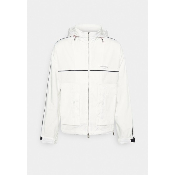 エンポリオ アルマーニ メンズ コート アウター BLOUSON JACKET - Summer jacket - bianco caldo bianco caldo