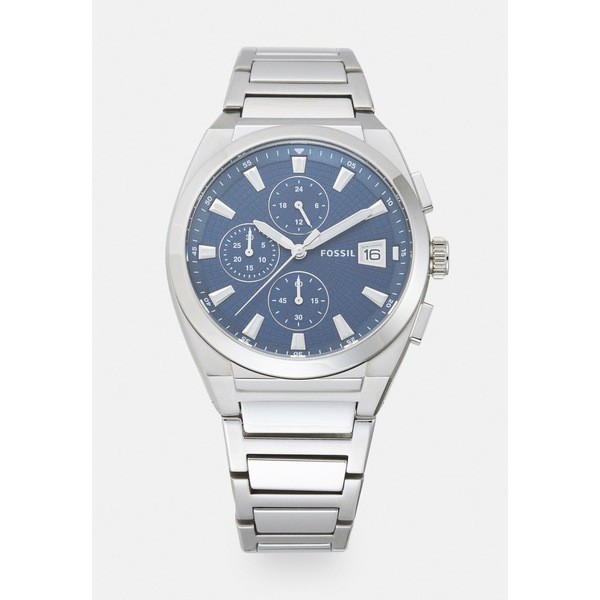 フォッシル メンズ 腕時計 アクセサリー Chronograph watch - silver-coloured silver-coloured