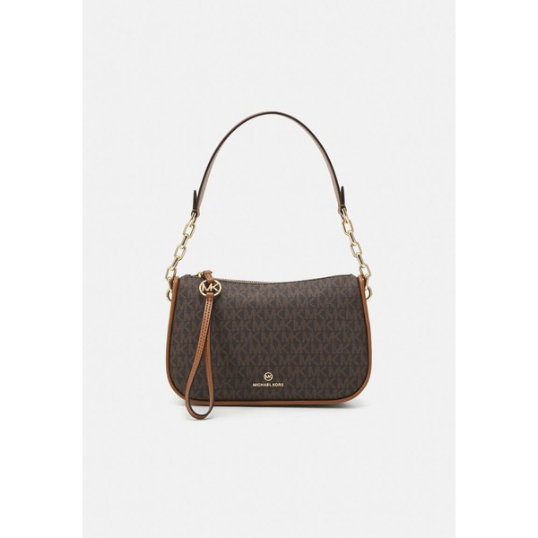 マイケルコース レディース ハンドバッグ バッグ JET SET CHARM POUCHETTE - Handbag - brown/acorn brown/acorn