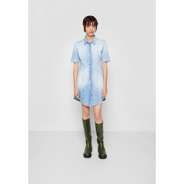 ドンダップ レディース ワンピース トップス ABITO - Denim dress - chiaro con rotture chiaro con rotture