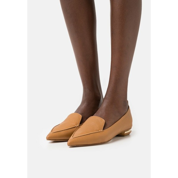 ニコラス カークウッド レディース スリッポン・ローファー シューズ BEYA LOAFER - Slip-ons - tan tan