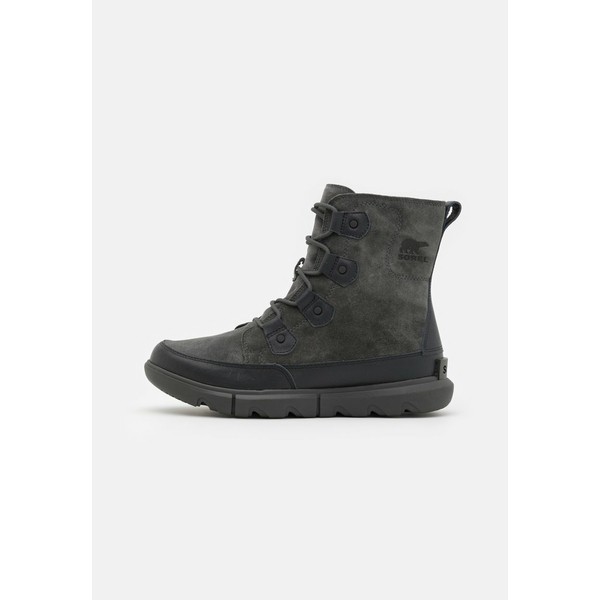 ソレル メンズ ブーツ＆レインブーツ シューズ EXPLORER BOOT WP - Lace-up ankle boots - black/jet black/jet