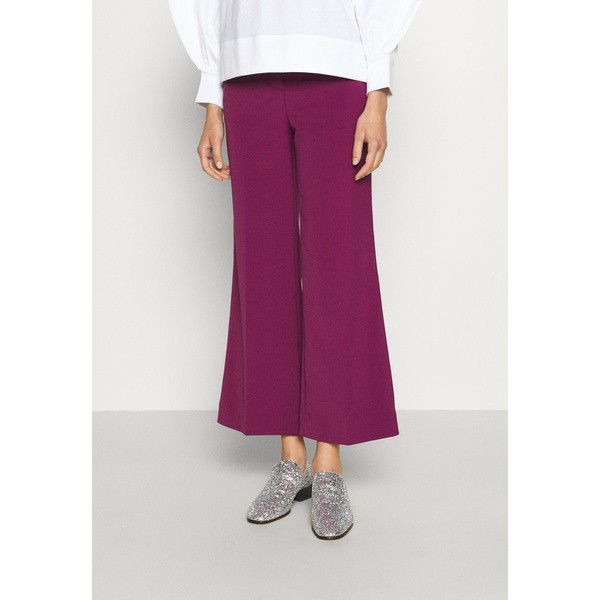 ビクトリアベックカム レディース カジュアルパンツ ボトムス CROPPED FLARED TROUSER - Trousers - raspberry jam raspberry jam