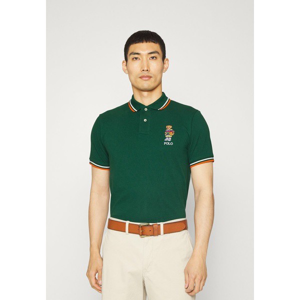 ラルフローレン メンズ Tシャツ トップス SHORT SLEEVE - Polo shirt - dark green dark green