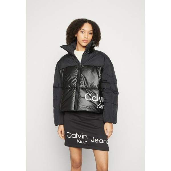 カルバンクライン レディース コート アウター OVERSIZED PUFFER JACKET - Winter jacket - black black