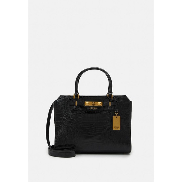 ゲス レディース ハンドバッグ バッグ RAFFIE CARRYALL - Handbag - black black