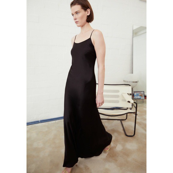 ヴィクトリア ベッカム レディース ワンピース トップス CAMI FLOORLENGTH - Occasion wear - black black