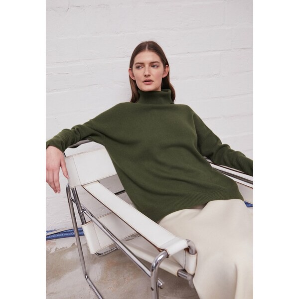 チンティアンドパーカー レディース パーカー・スウェットシャツ アウター THE RELAXED - Jumper - olive olive