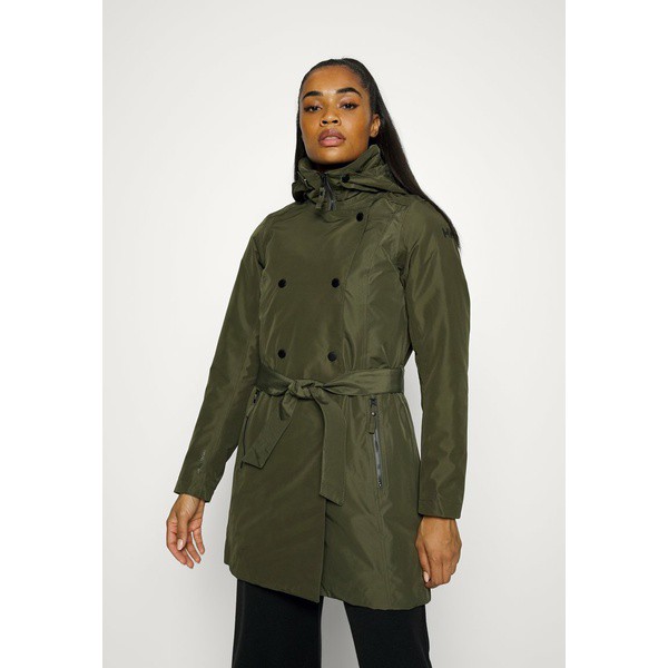 ヘリーハンセン レディース コート アウター WELSEY II TRENCH INSULATED - Parka - green green