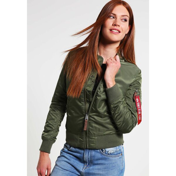 アルファインダストリーズ レディース コート アウター Bomber Jacket - sage green sage green