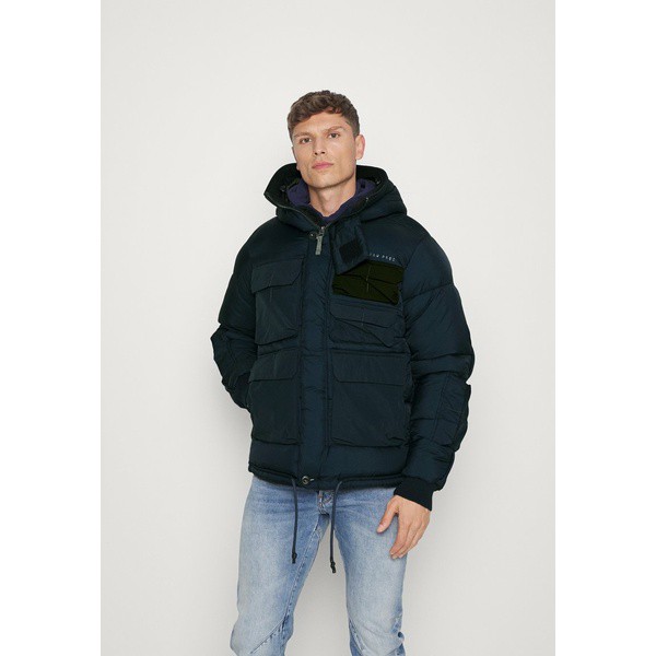 ジースター メンズ コート アウター FIELD PUFFER - Winter jacket - salute salute