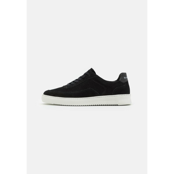 フィリングピース レディース スニーカー シューズ MONDO PERFORATED ORGANIC UNISEX - Trainers - organic black organic black