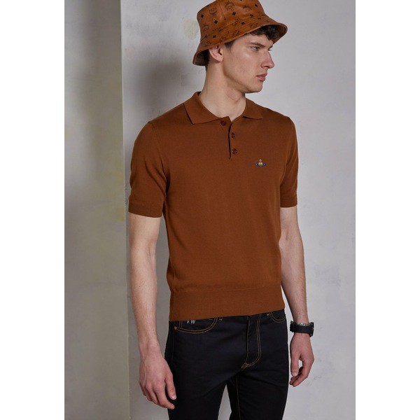 ヴィヴィアンウエストウッド レディース Tシャツ トップス UNISEX - Polo shirt - nutella nutella