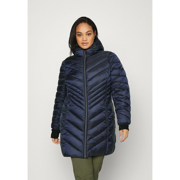 マイケルコース レディース コート アウター ZIP FRONT PACKABLE - Winter coat - midnight blue midnight blue