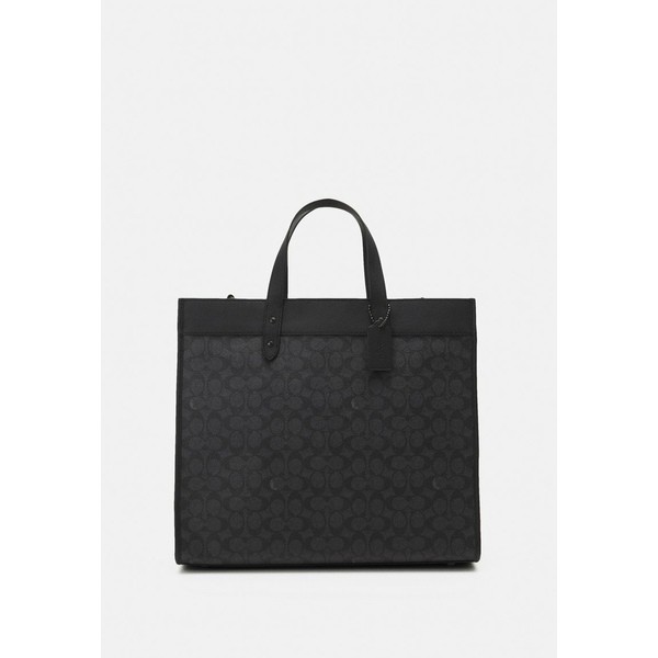 コーチ レディース トートバッグ バッグ SIGNATURE FIELD TOTE UNISEX - Tote bag - charcoal charcoal