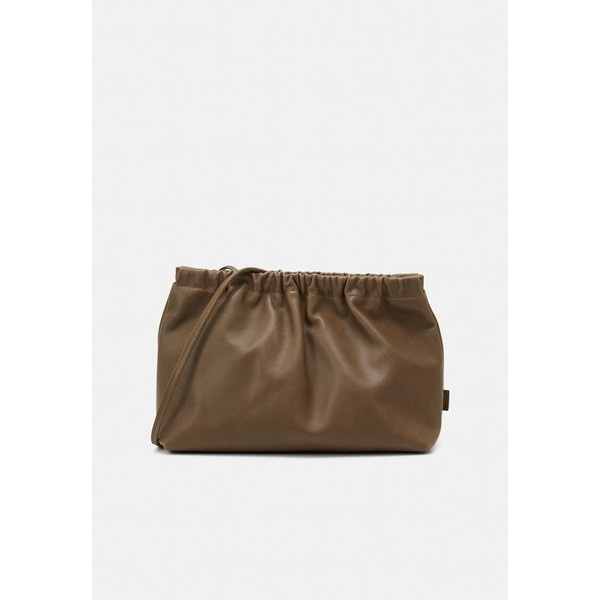 クローズド レディース ショルダーバッグ バッグ CLUTCH - Across body bag - green umber green umber