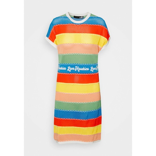 ラブ モスキーノ レディース ワンピース トップス Jumper dress - multicolor multicolor