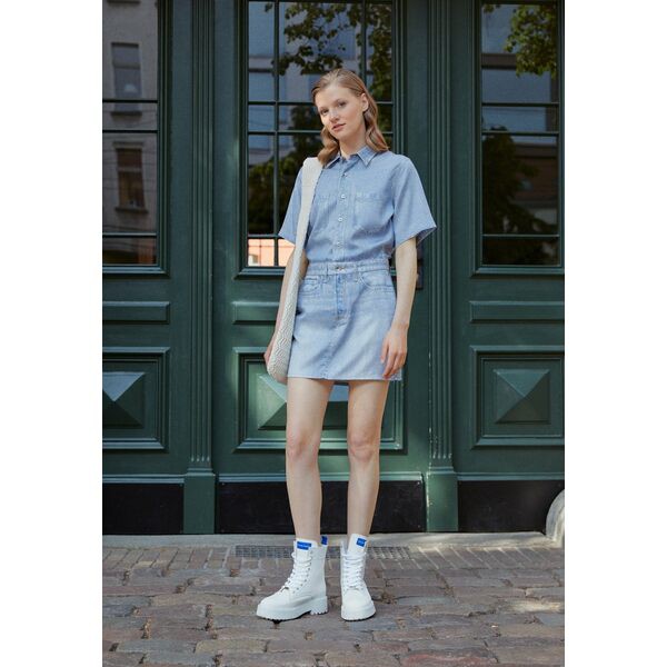 ラグアンドボーン レディース ワンピース トップス LIQUID MIRAMAR DRESS - Day dress - blue denim blue denim