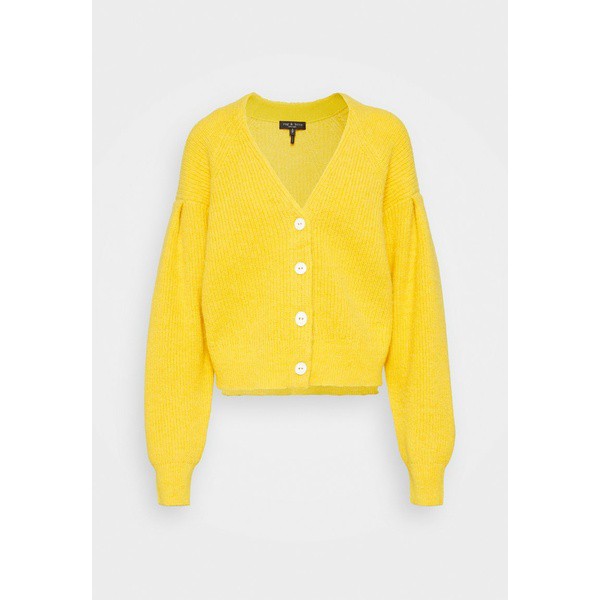 ラグアンドボーン レディース ニット&セーター アウター LIANA CARDIGAN - Cardigan - yellow yellow