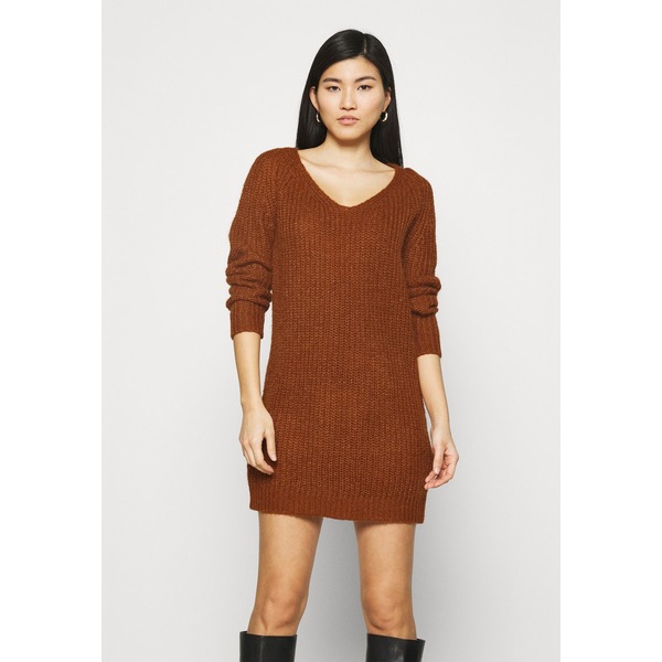 春の最新作 送料無料 アンナフィールド レディース ワンピース トップス Jumper Dress Brown Brown Sale 送料無料 Mawaredenergy Com
