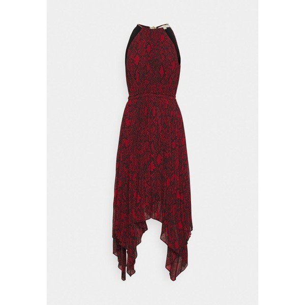 マイケルコース レディース ワンピース トップス SOFT PYTHON - Cocktail dress / Party dress - crimson crimson