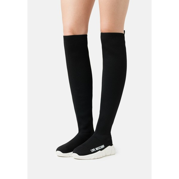 ラブ モスキーノ レディース ブーツ＆レインブーツ シューズ Over-the-knee boots - nero nero