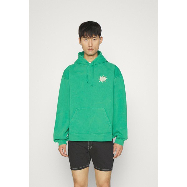 ホルツワイラー メンズ パーカー・スウェットシャツ アウター RIVERS LOGOS HOODIE - Hoodie - green green