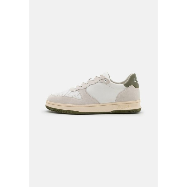 クラエ レディース スニーカー シューズ MALONE UNISEX - Trainers - white/olive white/olive