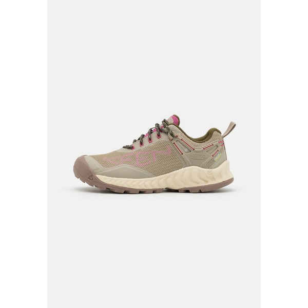 キーン レディース ハイキング スポーツ NXIS EVO WP - Hiking shoes - plaza taupe/ibis rose plaza taupe/ibis rose