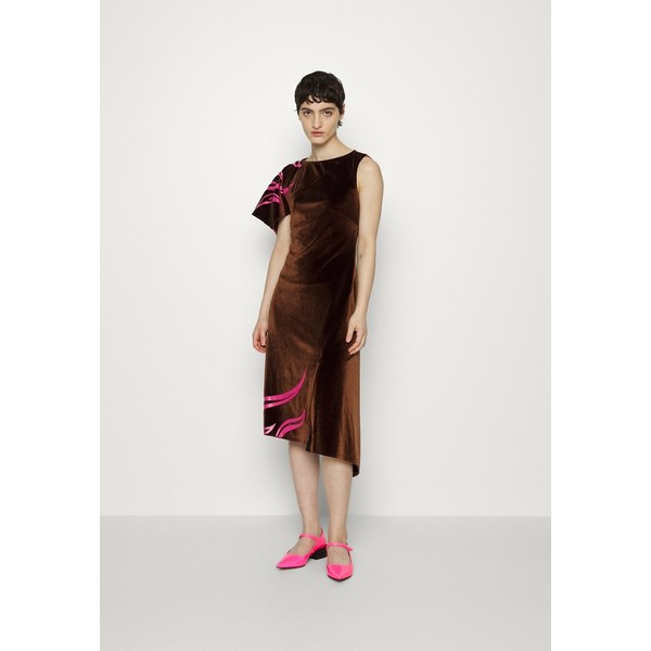 コッホ レディース ワンピース トップス HERALDIC HERITAGE - Shift dress - brown brown