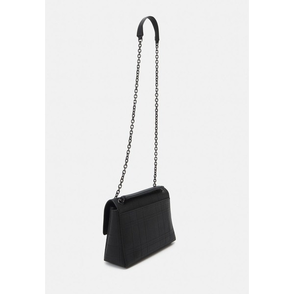 カルバンクライン レディース ショルダーバッグ バッグ LOCK BODY QUILT - Across body bag - black black