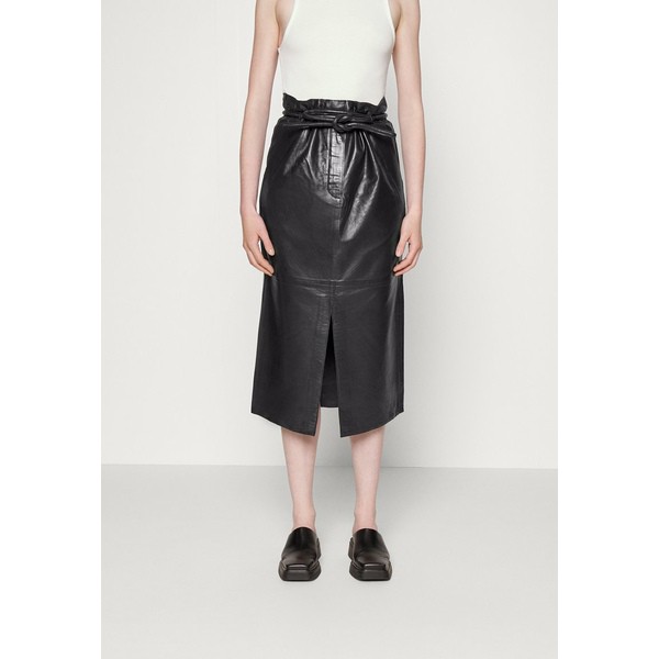 デイ・ビルゲール・エ・ミッケルセン レディース スカート ボトムス Leather skirt - black black