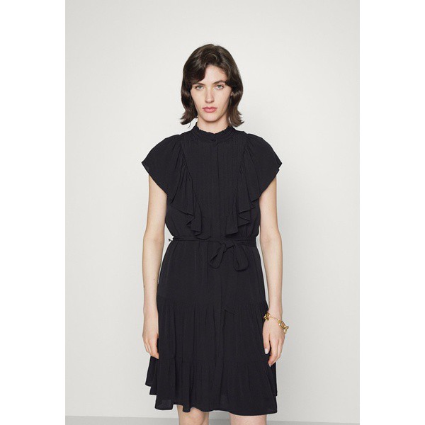 ブルンスバザー レディース ワンピース トップス LILLI CELIA DRESS - Shirt dress - black black