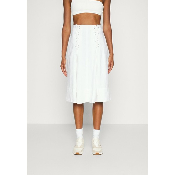 ラルフローレン レディース スカート ボトムス LONA MID FULL - A-line skirt - white white