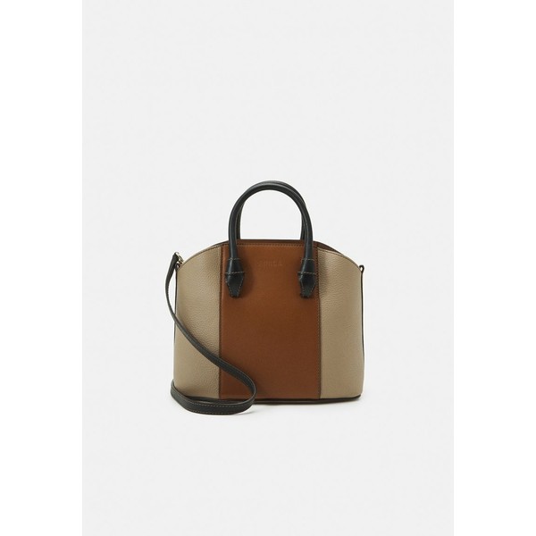 フルラ レディース ハンドバッグ バッグ MIASTELLA M TOTE - Handbag - greige/cognac/nero greige/cognac/nero