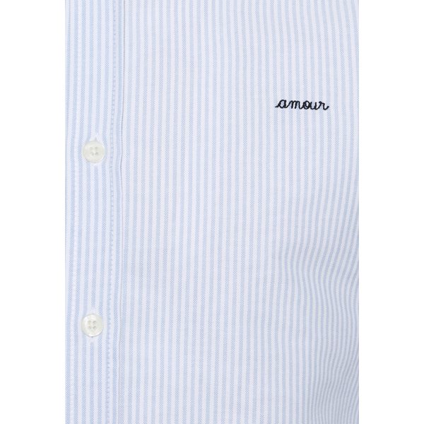 特典進呈 メゾンラビッシュ CLASSIC SHIRT AMOUR - Shirt - white/blue white/blueの通販はau PAY マーケット - asty|商品ロットナンバー:496246015 メンズ シャツ トップス セール豊富な