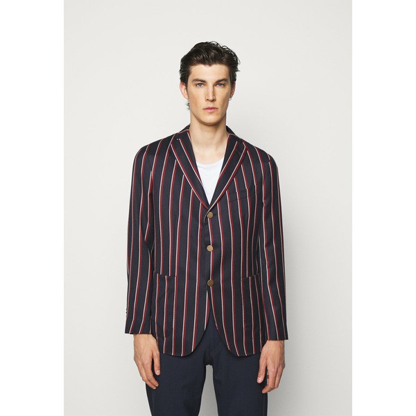 ボリオリ メンズ パーカー・スウェットシャツ アウター Blazer jacket - dark blue/red dark blue/red