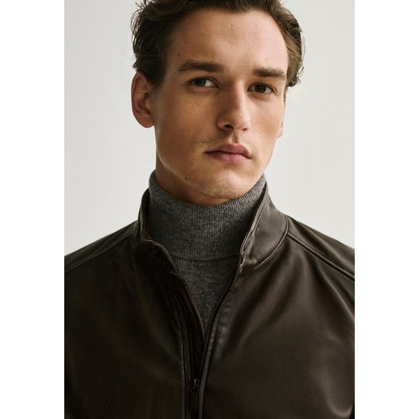 いておりま マッシモ Leather jacket - brown brownの通販はau PAY マーケット - asty|商品ロットナンバー:496221641 ドゥッティ メンズ ジャケット&ブルゾン アウター によって
