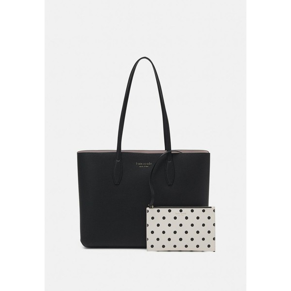 ケイト スペード レディース ハンドバッグ バッグ ALL DAY CROSSGRAIN LARGE TOTE SET - Handbag - black black