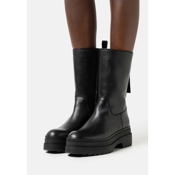 レッド ヴァレンチノ レディース ブーツ＆レインブーツ シューズ MID BOOT - Platform boots - nero nero