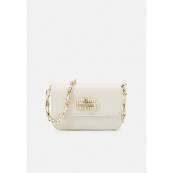 トミー ヒルフィガー レディース ショルダーバッグ バッグ TURNLOCK PETIT CROSSOVER - Across body bag - feather white feather white