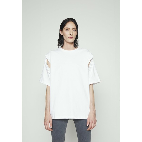 タイガー オブ スウェーデン レディース Tシャツ トップス GHEOS - Basic T-shirt - pure white pure white