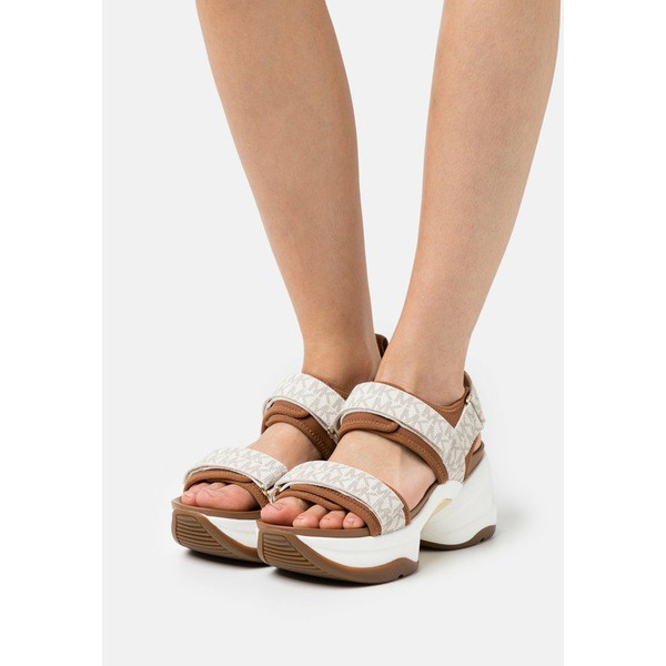 マイケルコース レディース サンダル シューズ OLYMPIA - Platform sandals - vanilla vanilla